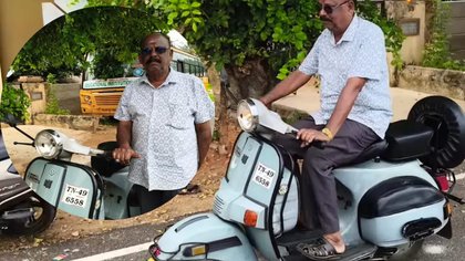 Rolling Through Time: Vijayakumar’s 30-Year Journey With His Beloved Scooter