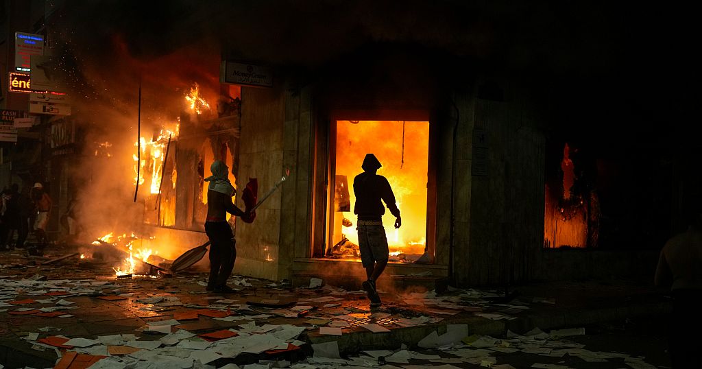 Two people killed as police fire on anti-government protesters in Morocco