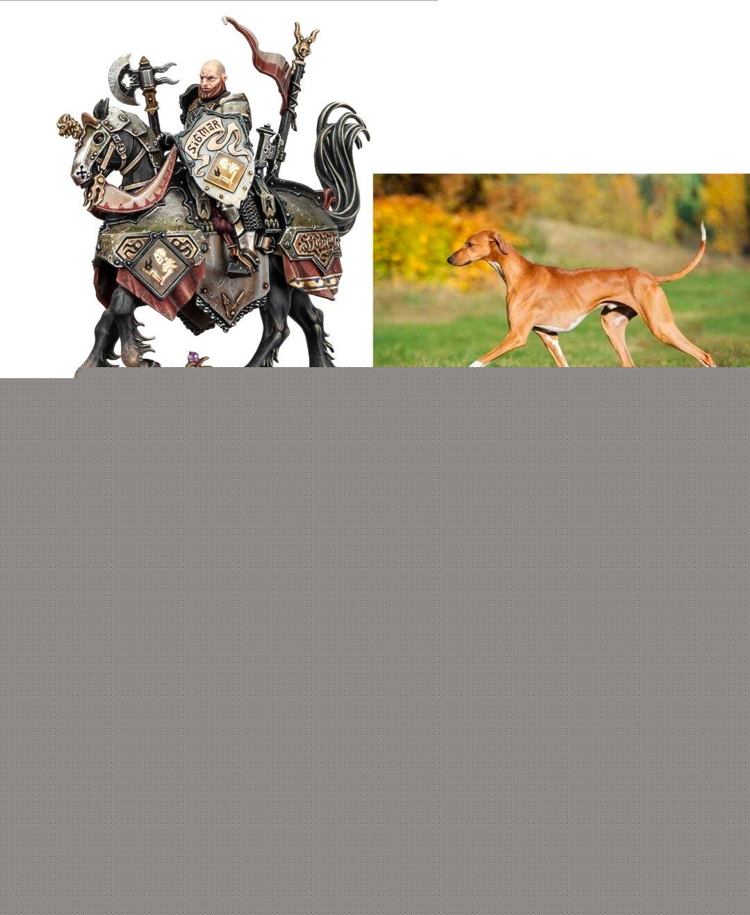 Warhammer 40,000 - Warhammer horsehood is a spectrum. | /r/grimdank