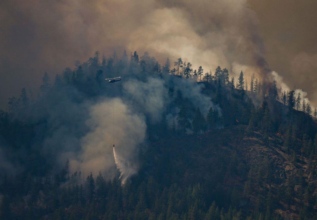 Wildfires burn across western US, Canada