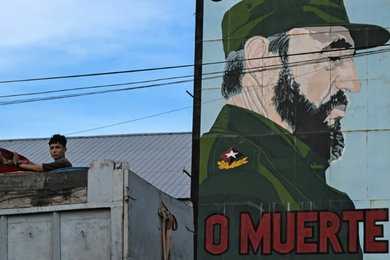 Cuba celebrates Castro's 100th as his revolution faces its toughest test