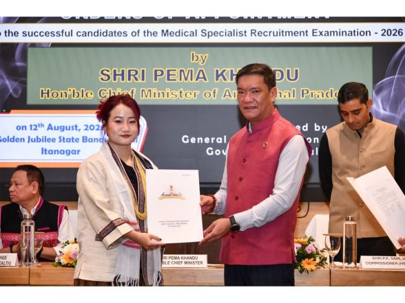 India News | Arunachal CM Pema Khandu Felicitates 72 Specialist Doctors, Announces New Healthcare Initiatives