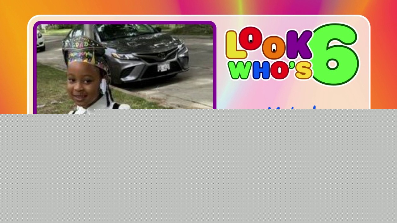 Look who's 6 on July 29, 2026