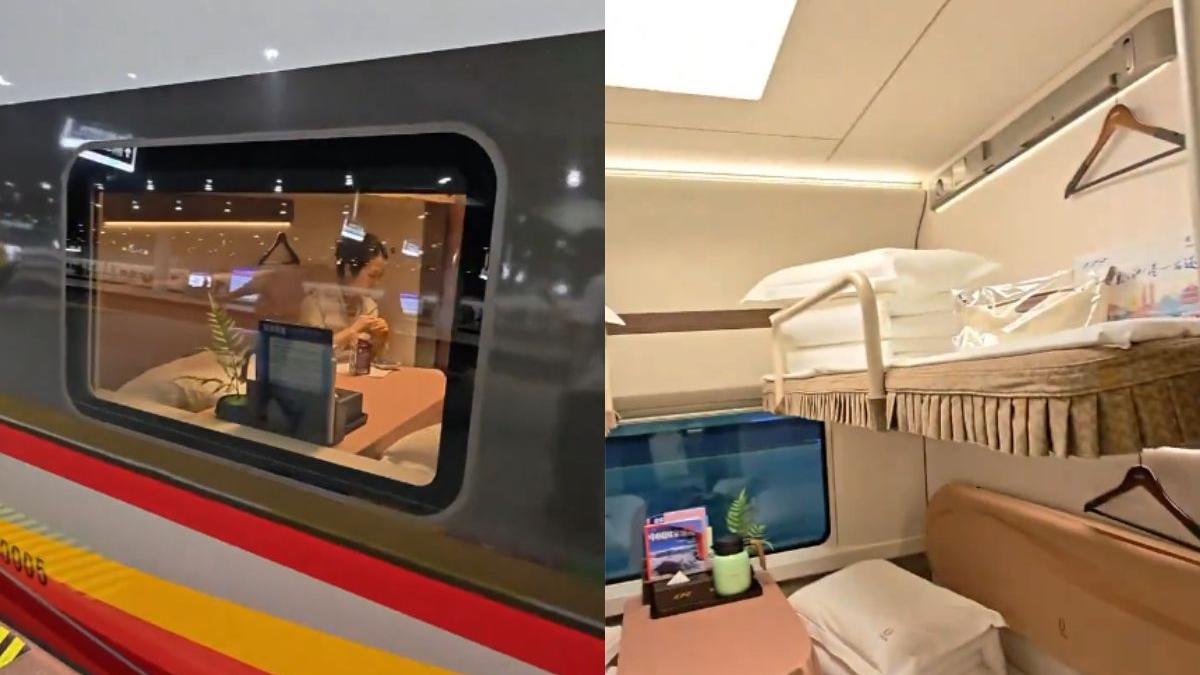 China’s 350 km/h sleeper bullet train goes viral in India; internet asks, ‘When will we get this?’