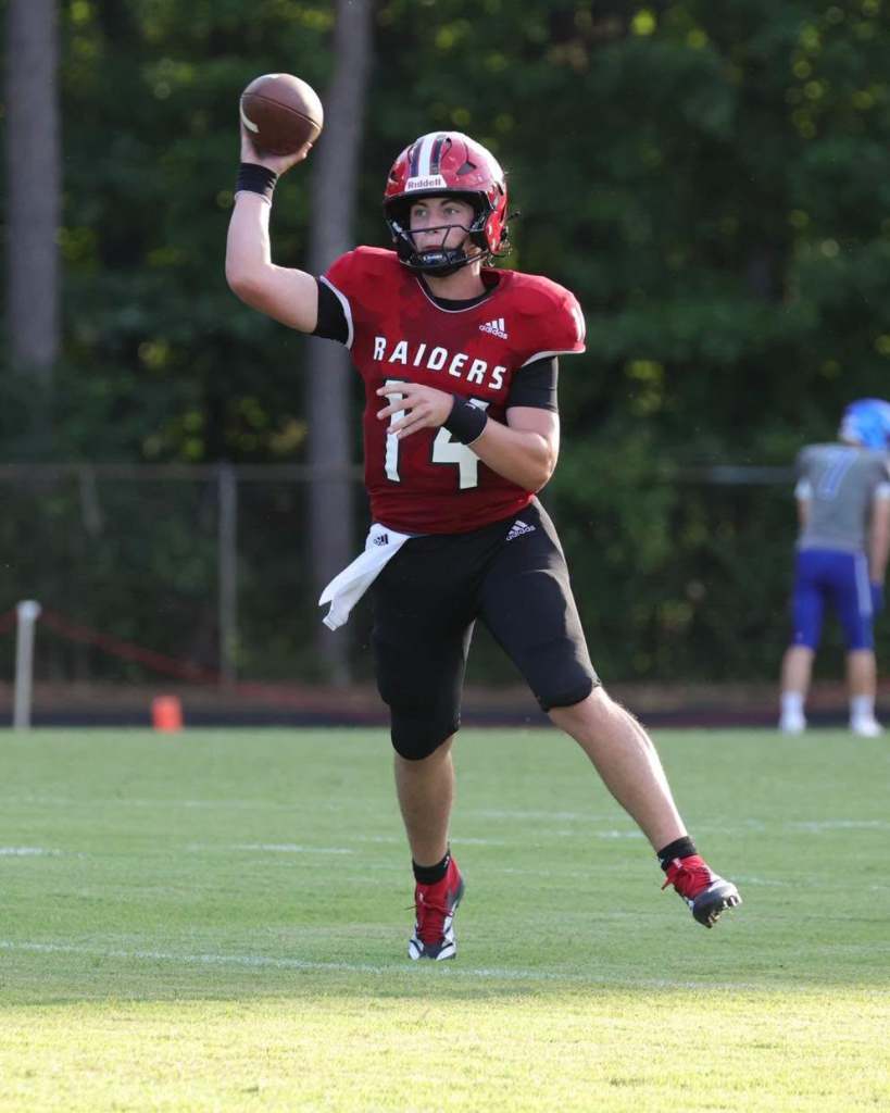 High school football: Raiders pleased with scrimmage
