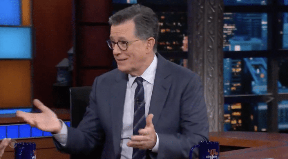 LATE-NIGHT LECTURE: Colbert Says ICE Worse Than Nazis Because at Least Nazis Were ‘Willing to Show Their Faces’ [WATCH]