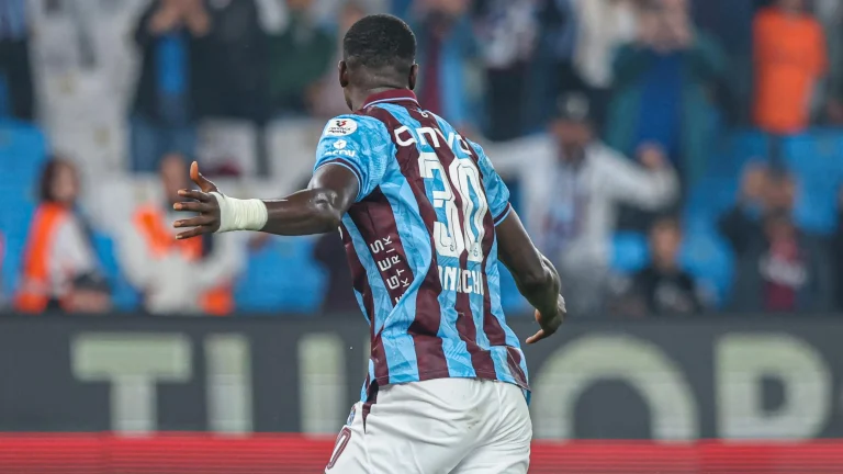Paul Onuachu wins Turkish Super Lig goal of the month award