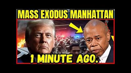Mass Exodus at DOJ Triggers ICE Storm In Manhattan, Trump Deploys Force