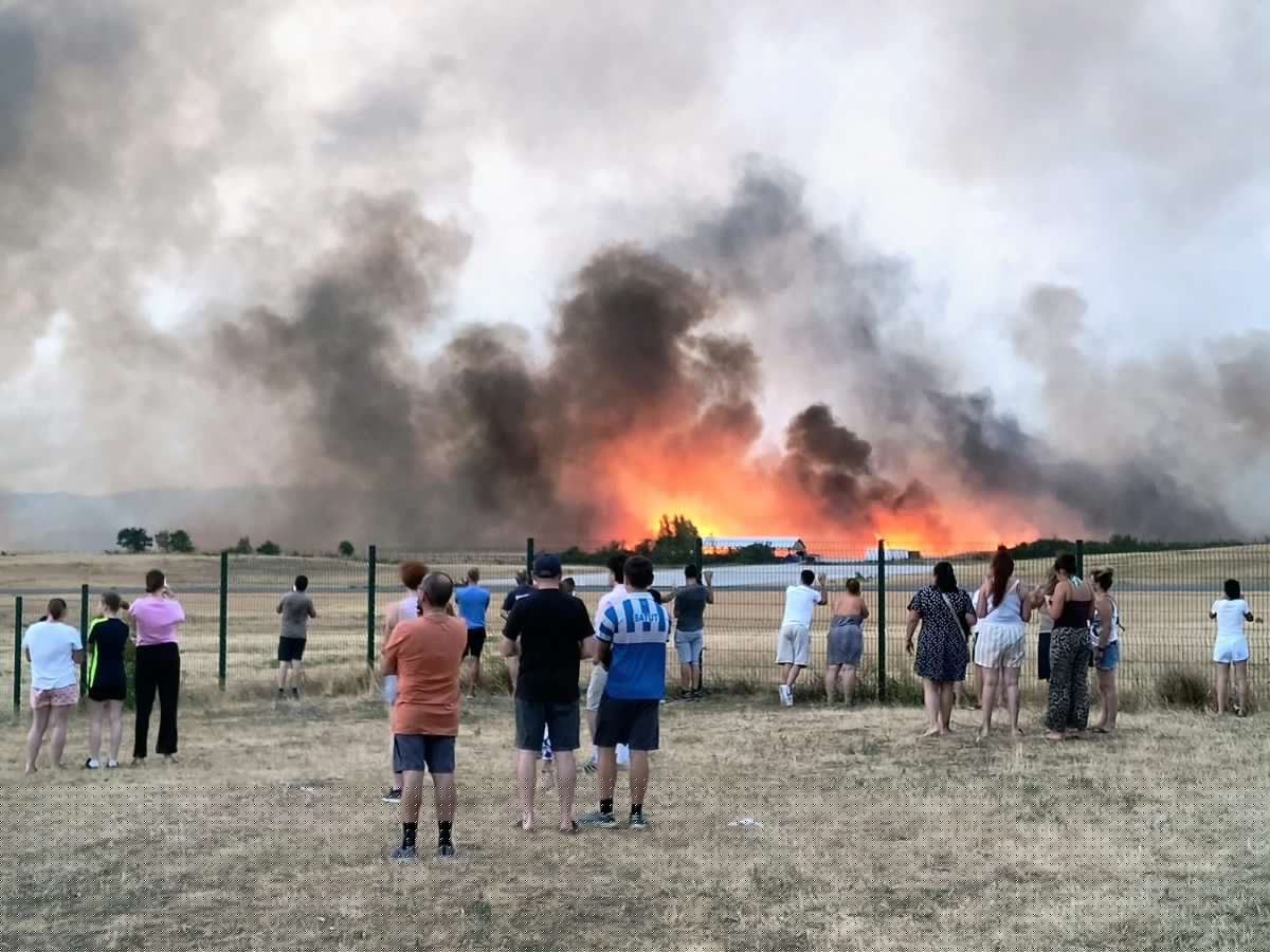 Over 250,000 People Flee Wildfires Ravaging France and Spain