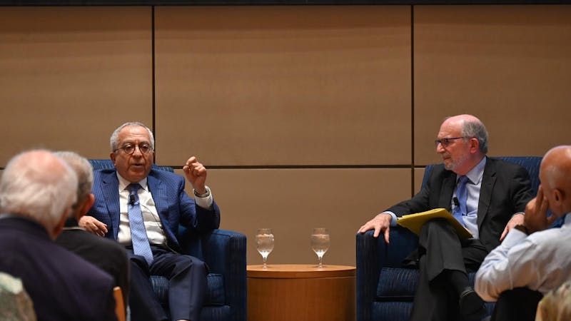 Bruce Jentleson: Former Palestinian PM Talks Two-State Solution, Creating Sustainable Peace at Provost's Initiative Event