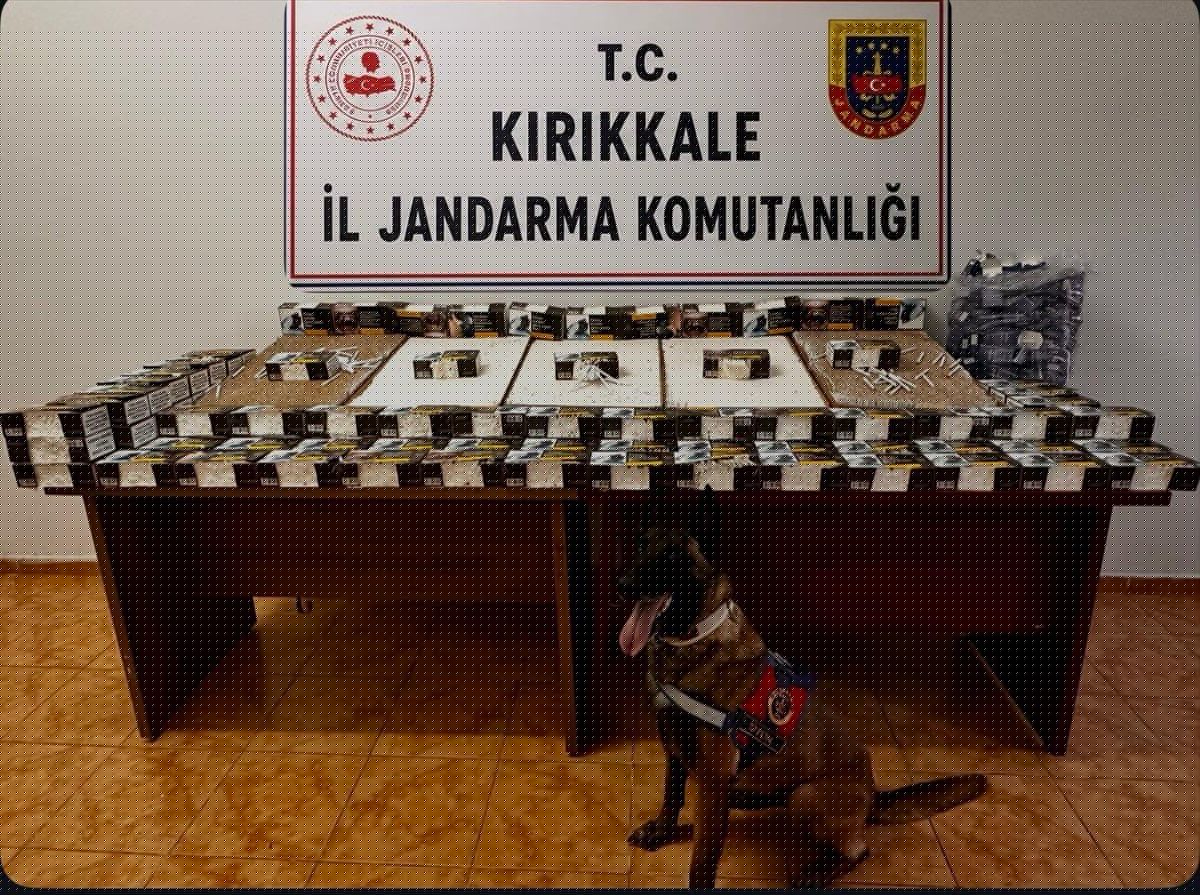 Kırıkkale'de 44 Bin Makaron Ele Geçirildi