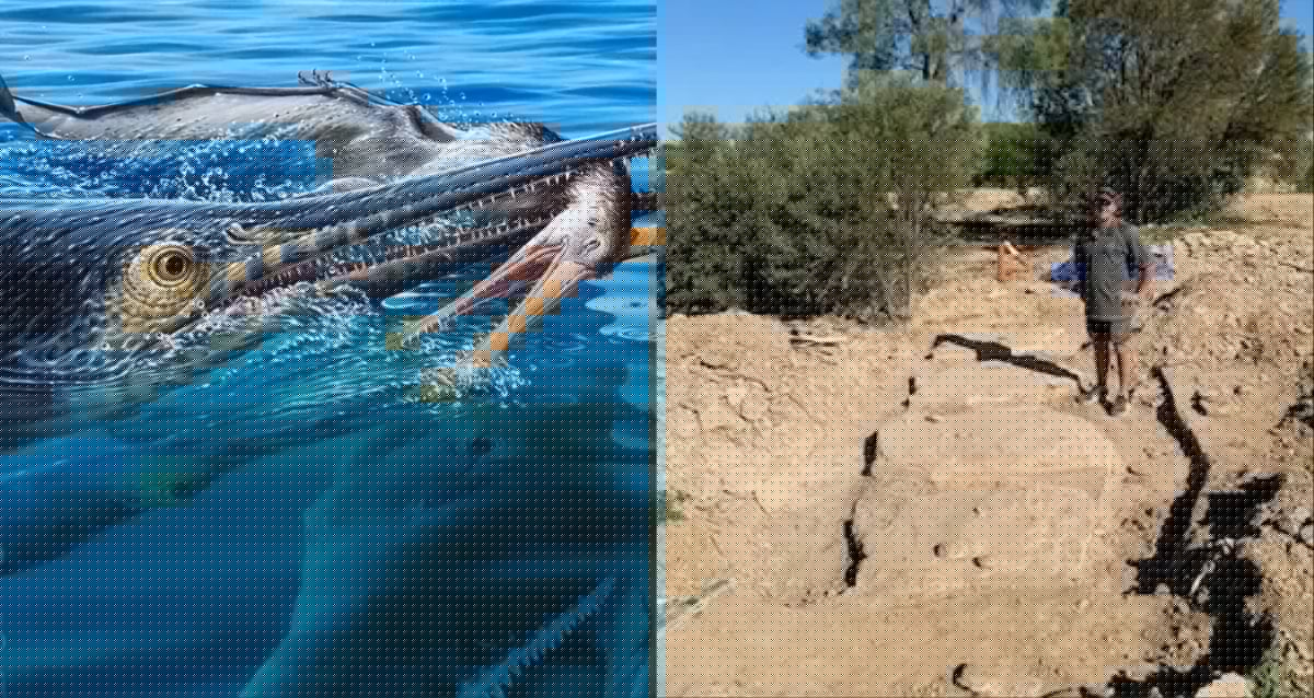 This Prehistoric Fossil Found In Australia Shows A Pterosaur That Was Eaten By An Ichthyosaur That Was Eaten By A Pliosaur