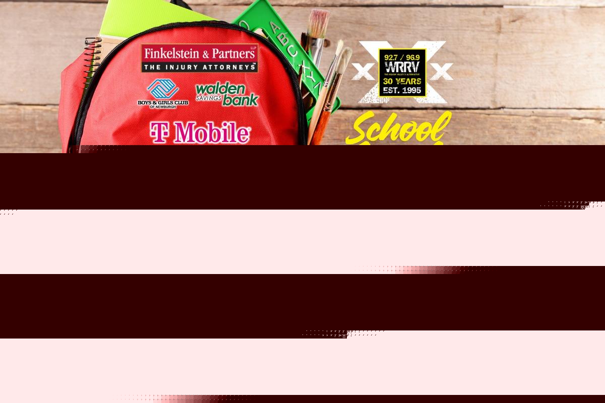 WRRV Back to School Supply Drive Supports Hudson Valley Students
