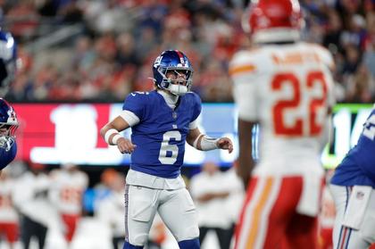 Giants benching Russell Wilson, the Jaxson Dart era begins in Week 4