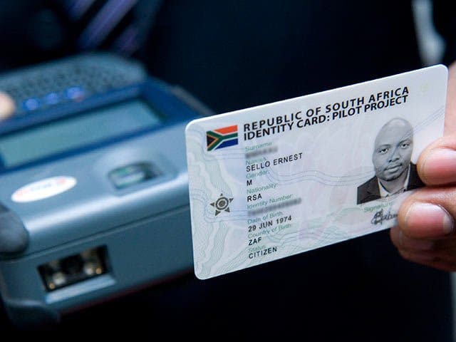 How Many Smart ID Cards Were Issued In South Africa in 2025