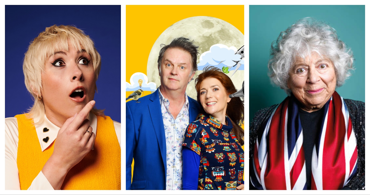 Richard Ayoade, Maisie Adam, Miriam Margolyes to headline Harrogate Comedy Festival