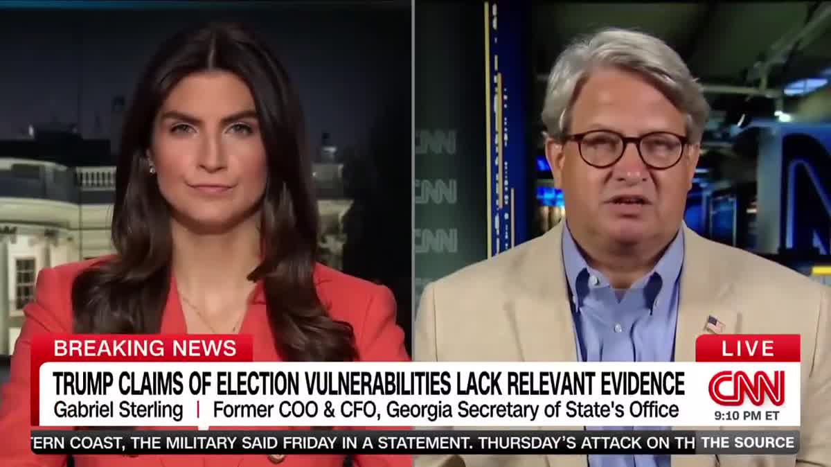 Georgia Election Official Calls Out Trump's Big Lie