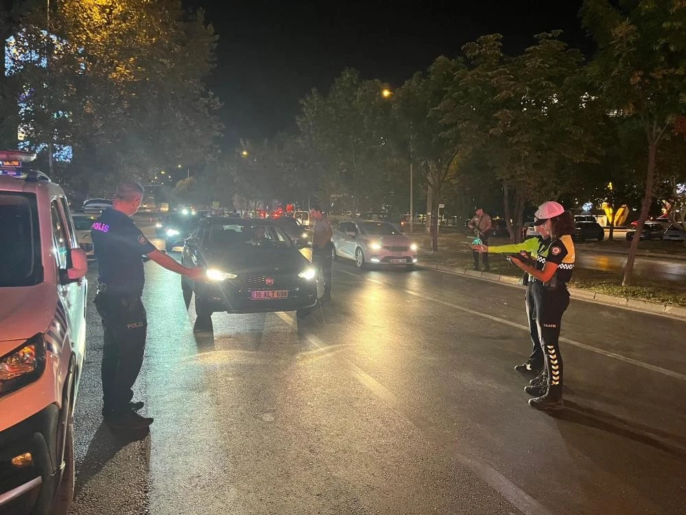 Bursa'nın çok sayıda bölgesinde huzur operasyonu