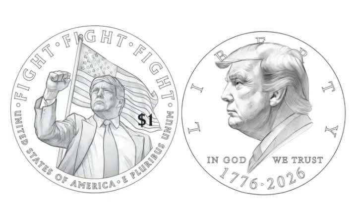 US: Treasury Department mulls minting $1 coin with Trump’s image