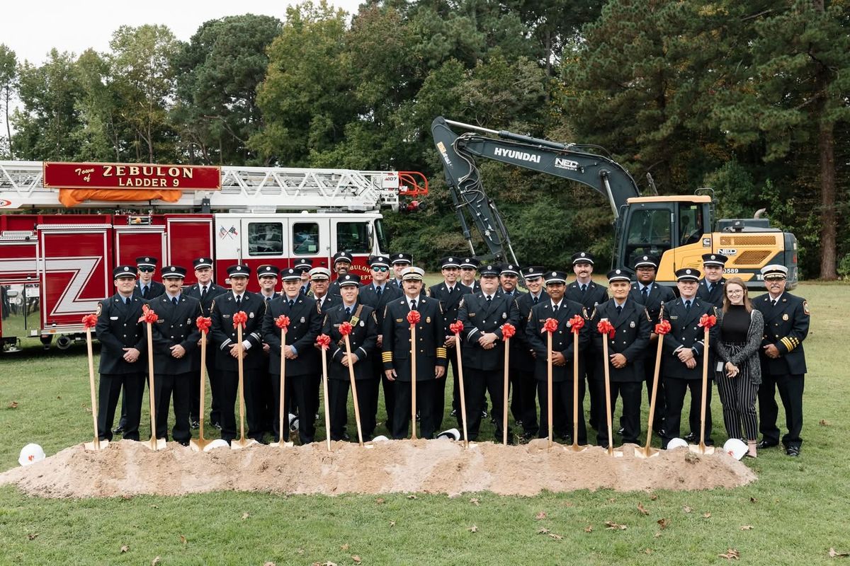 Zebulon breaks ground on $17M joint fire and EMS station to boost response times and regional coverage