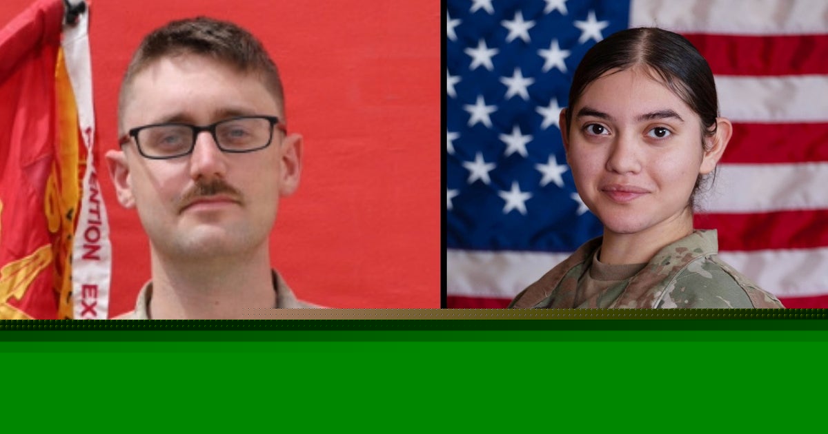 Pentagon identifies two soldiers killed in Jordan