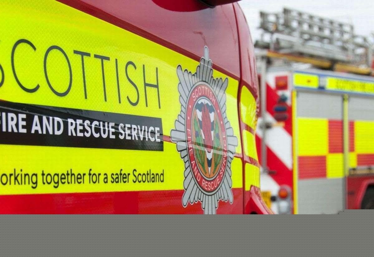 BREAKING: Firefighters battling blaze at house on outskirts of Inverness burning for over three hours