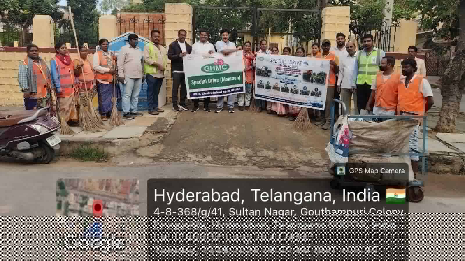 GHMC intensifies sanitation, pothole works in Hyderabad