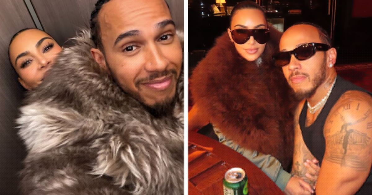 Besonderer Rückblick - Kardashian und Hamilton zeigen intime Kuschelfotos
