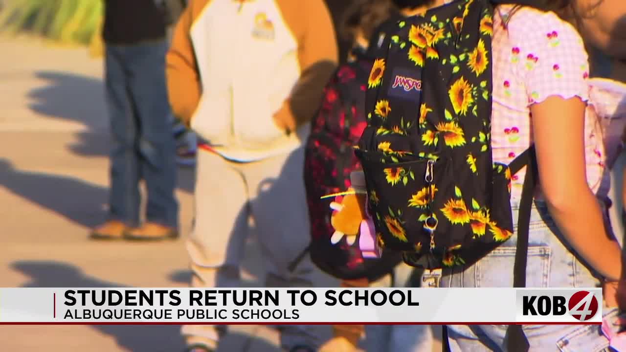 Albuquerque Public Schools welcome students back with focus on safety, belonging