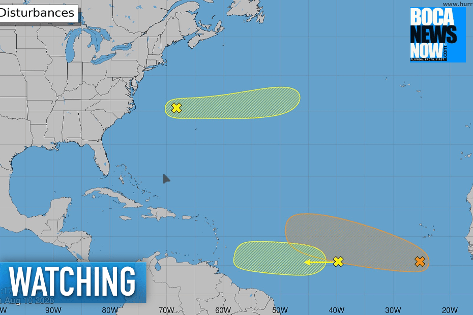HURRICANE CENTER: Tropical Depression Possible As Three Systems Grow
