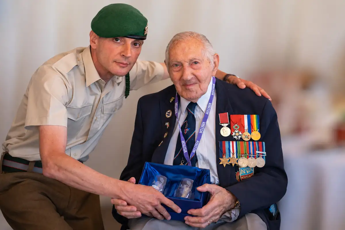 101-year-old D-Day veteran honoured at House of Lords