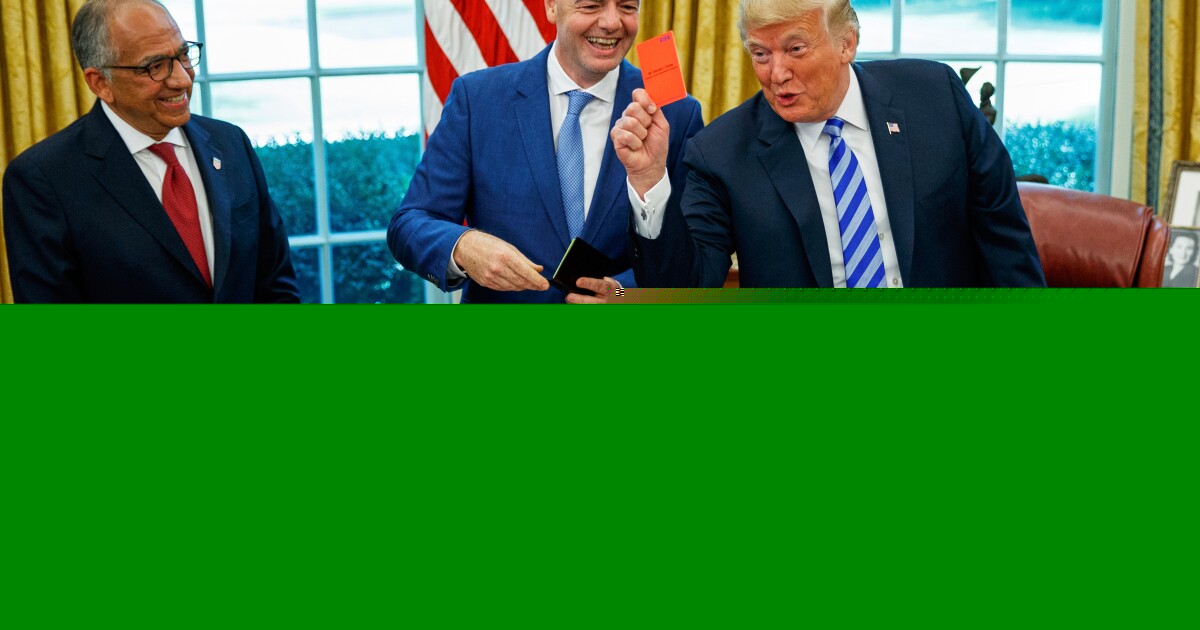 Trump warns replacing FIFA president Infantino would be 'terrible mistake'