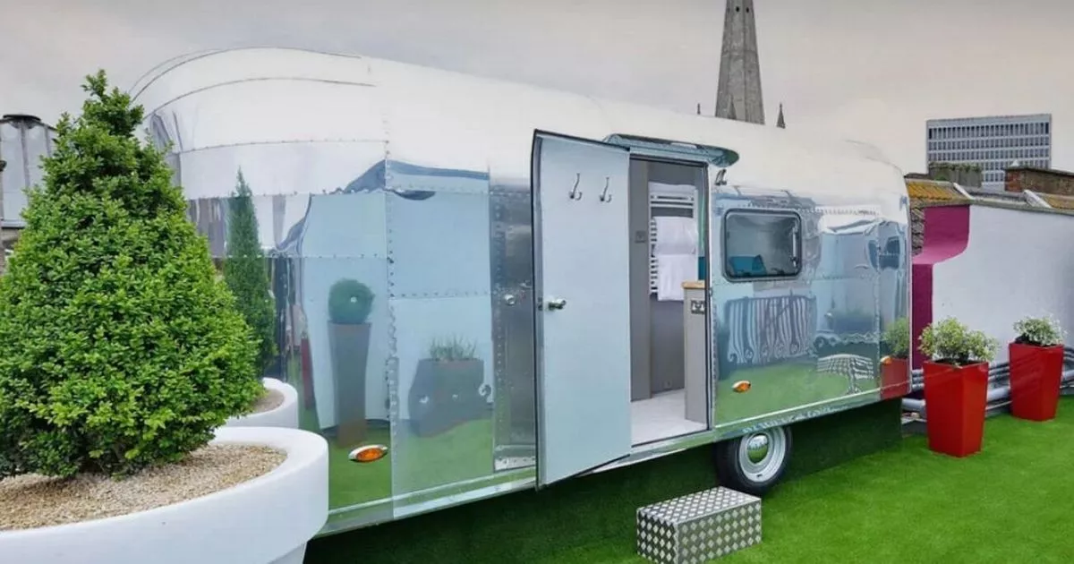 Bristol city centre hotel's bid to keep rooftop retro caravans