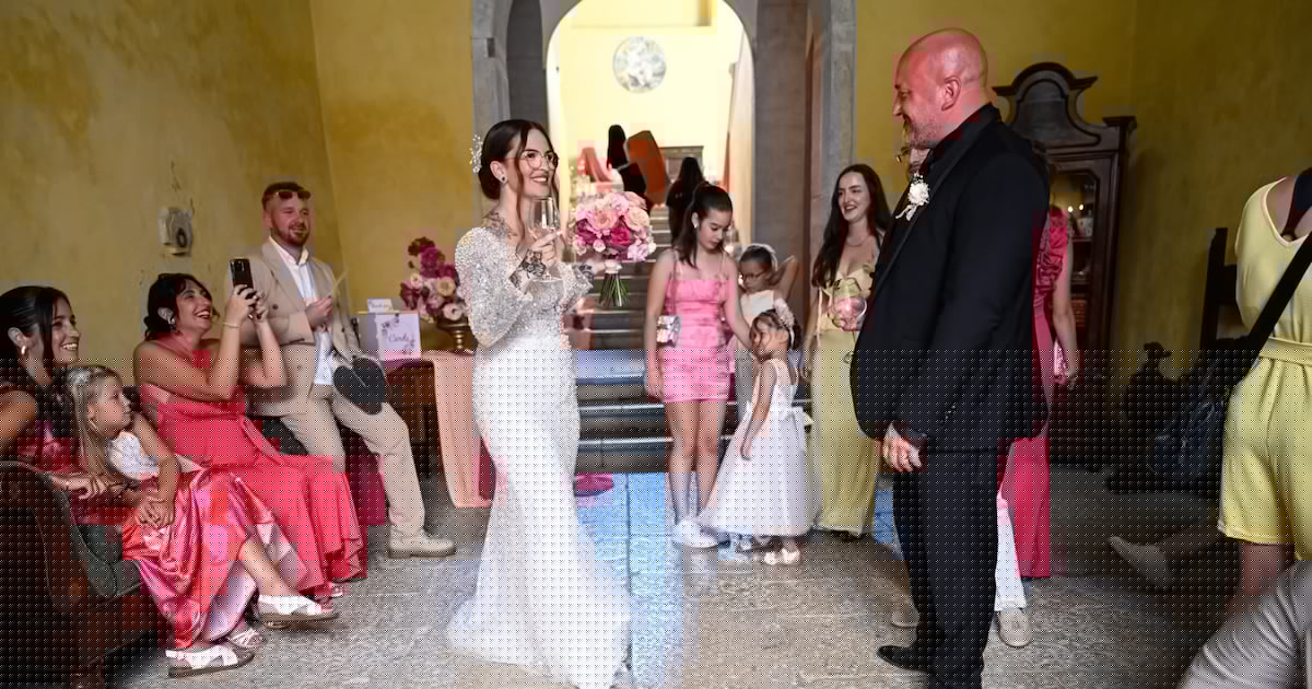 Insolite : Lena et Michaël ont quitté les Hauts-Pays pour se marier en Italie