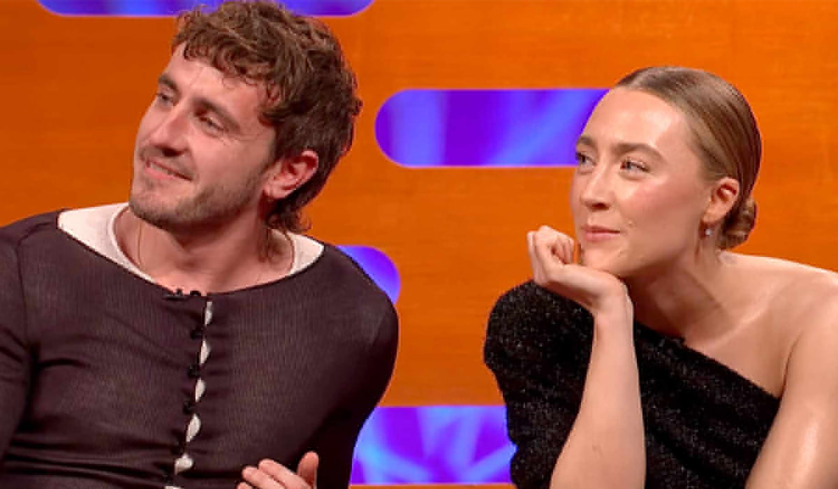 Saoirse Ronan looks unrecognisable as she’s spotted on set of Beatles biopic