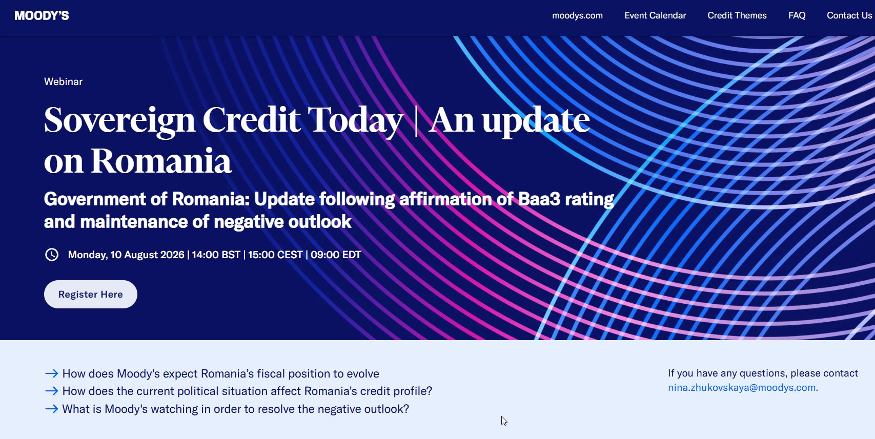 Evaluarea agenției de rating Moody”s confirmă faptul că România își consolidează încrederea externă prin decizii  responsabile (Mircea Abrudean)