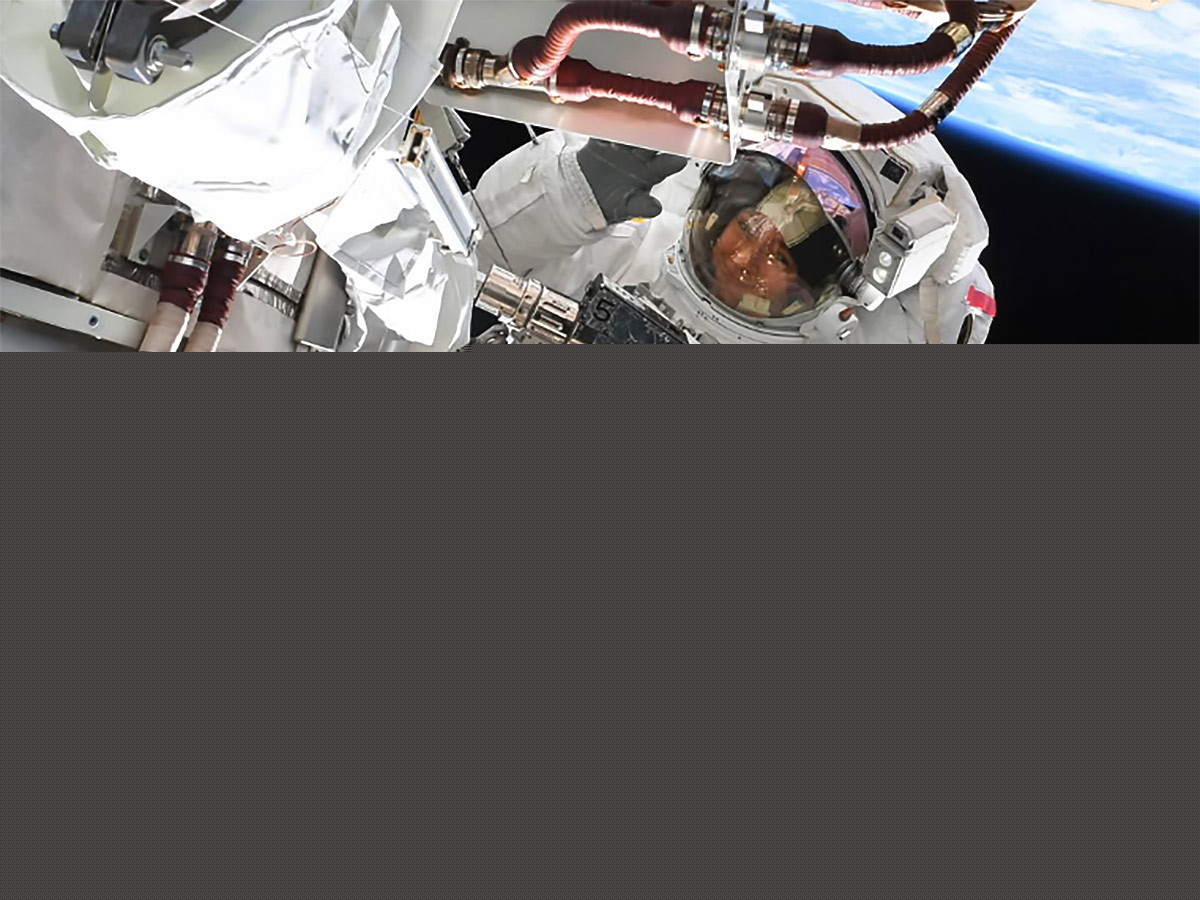 Space Station Crew Wraps Busy Week, Plans New Date for US Spacewalk 97