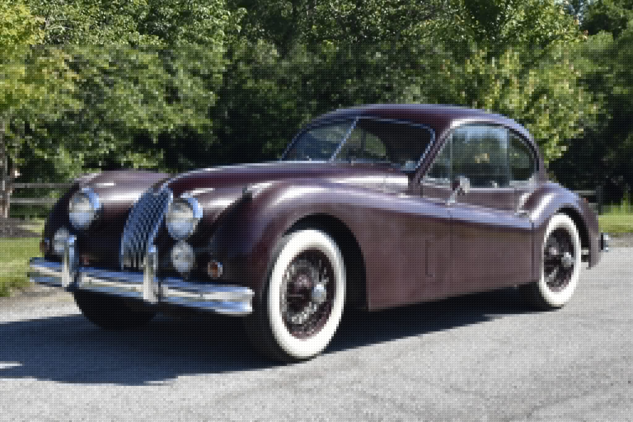 69-Years-Family-Owned 1955 Jaguar XK140 MC Fixed Head Coupe 4-Speed