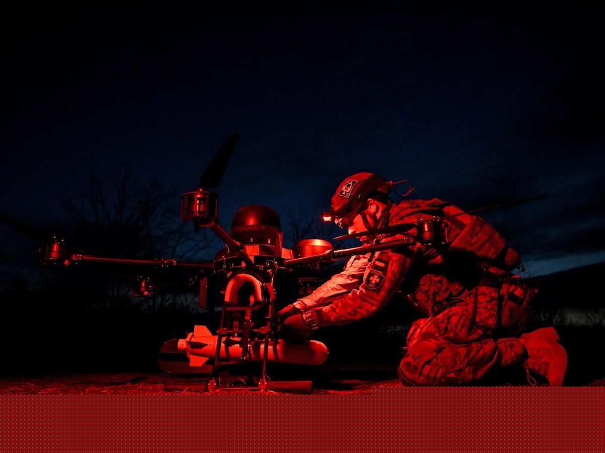 Ukraine has drones that can lock onto targets when Russia severs the connection to their operators, letting them complete their attacks