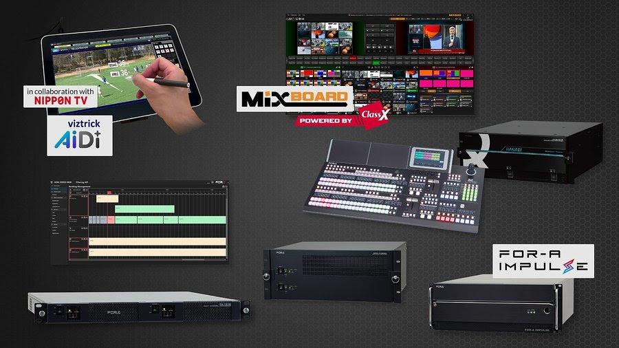 FOR-A To Highlight MixBoard, Viztrik AiDi Enhancement At IBC 2026