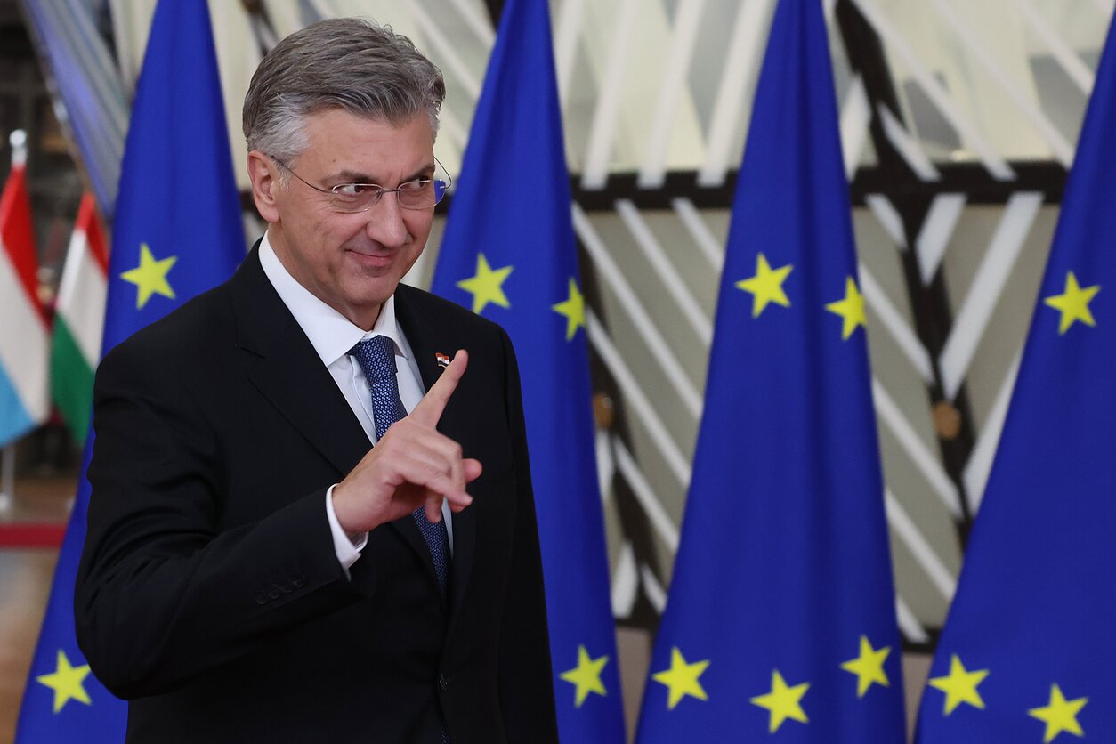 Kroatijos premjeras: šalis neprisijungs prie Donaldo Trumpo Taikos tarybos