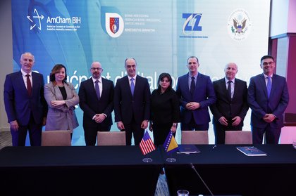 U.S. Embassy and AmCham support reform processes of Sarajevo Canton Health Insurance Institute