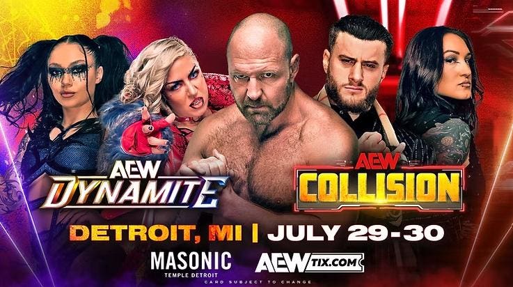 AEW Dynamite Match Card, Start Time, Streaming Info For July 29, 2026