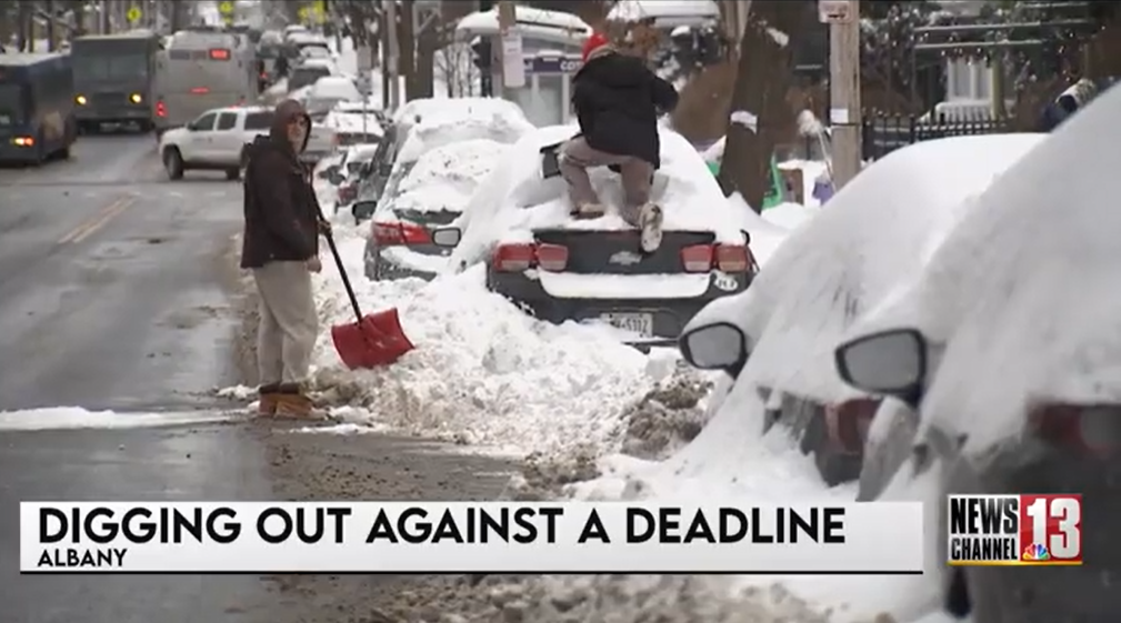 Albany wraps up snow emergency, tows 302 cars