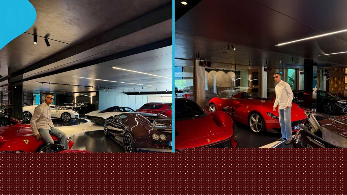 "An entire club's budget": Fresh estimates emerge on the huge cost of Cristiano Ronaldo's 40-car empire