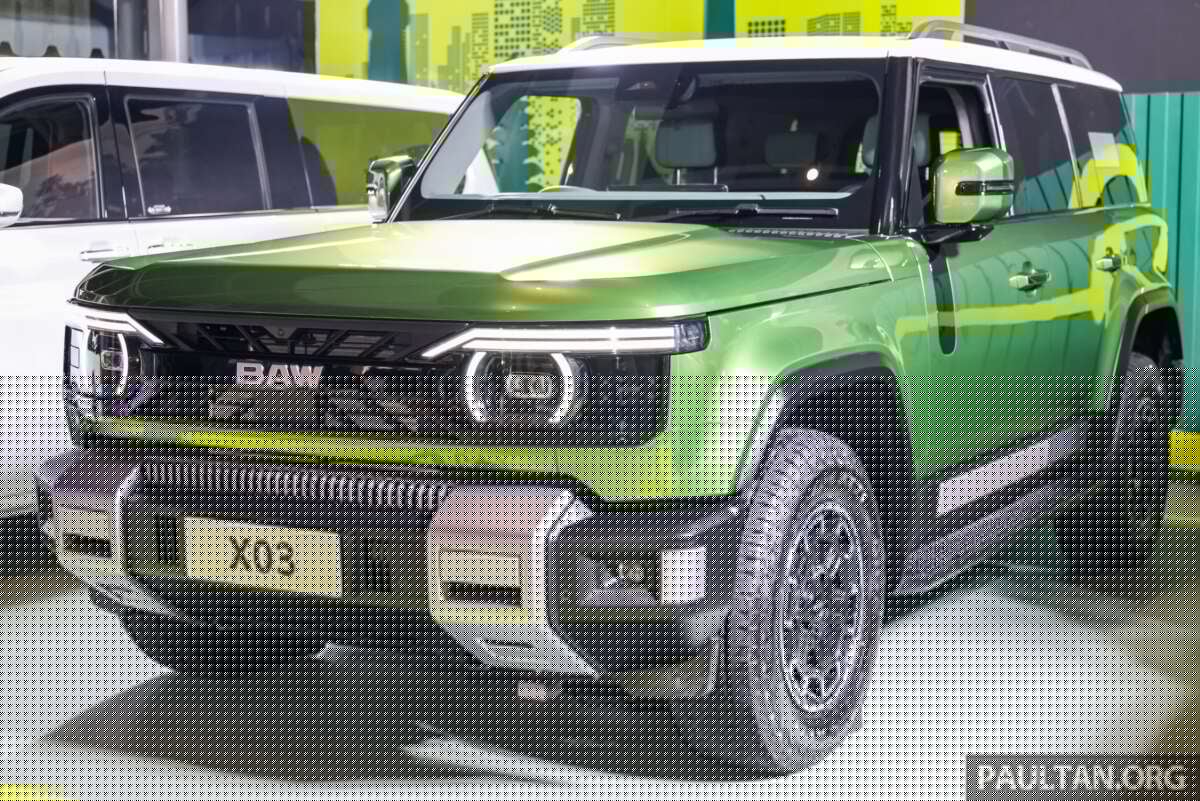 BAW X03 on display at GIIAS 2026 – five-seat Denza B8-sized 4×4 SUV with 2.3L turbodiesel, RHD world debut?