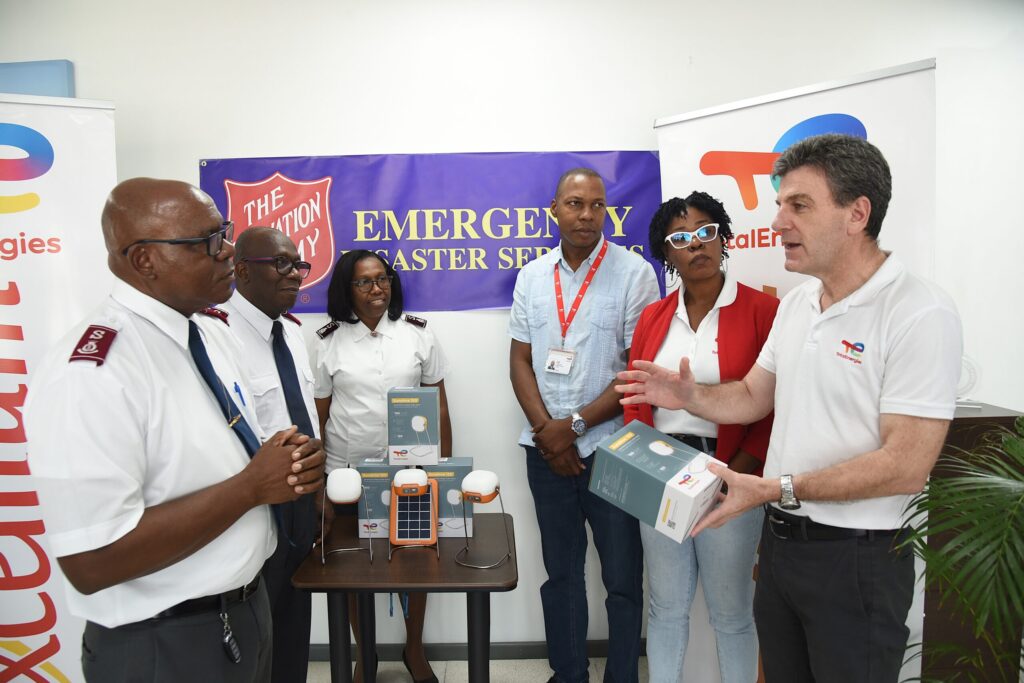 TotalEnergies Jamaica donates 1,884 solar lamps to aid hurricane recovery