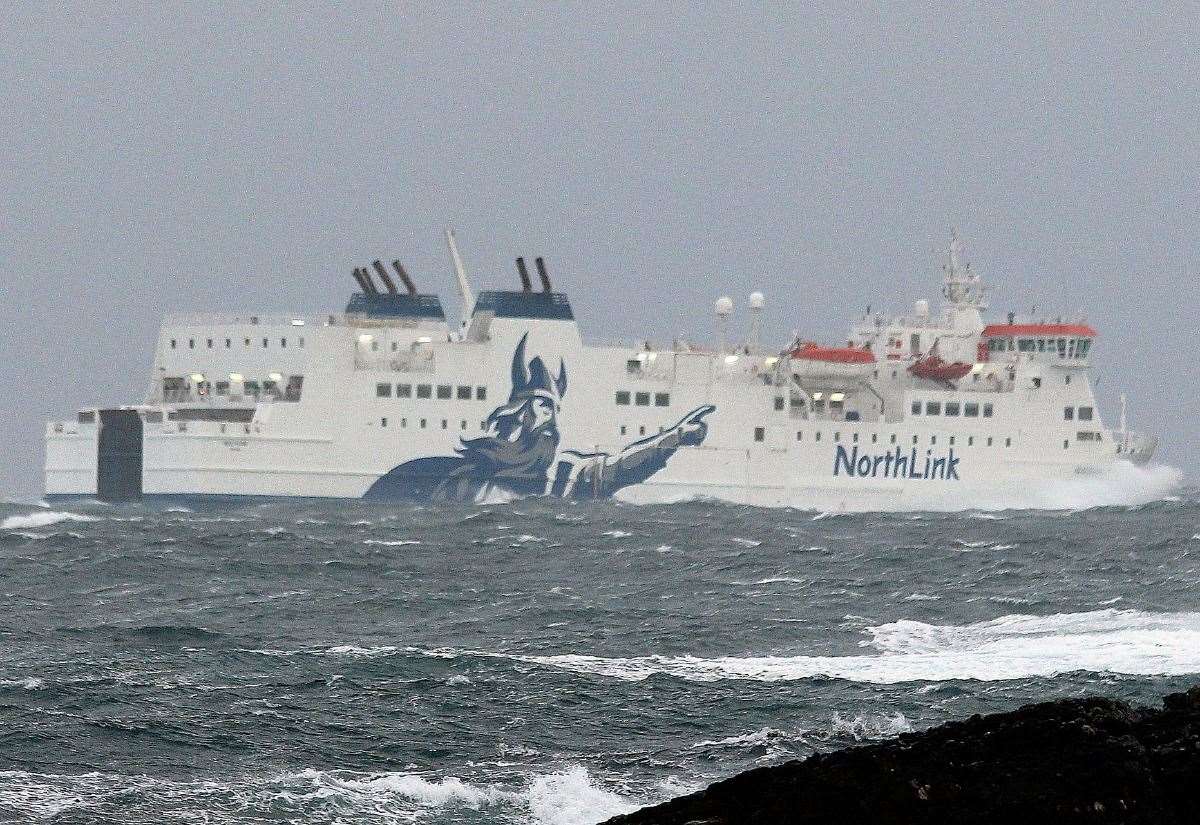 Freight boat cancelled and passenger sailings under review as NorthLink warns of more weather related disruption