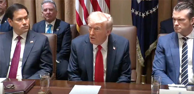 WATCH LIVE: President Trump holds Cabinet meeting and it’s happening NOW