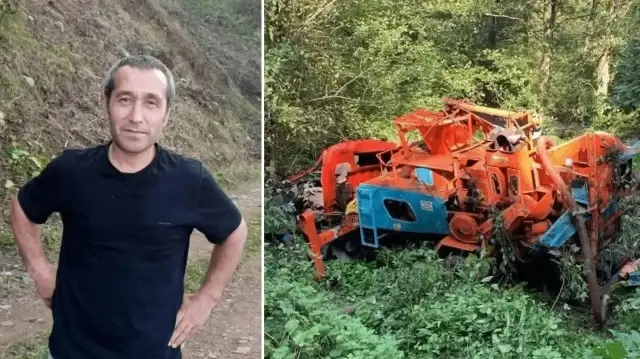 Giresun’da patoz uçuruma yuvarlandı: Bir kişi hayatını kaybetti